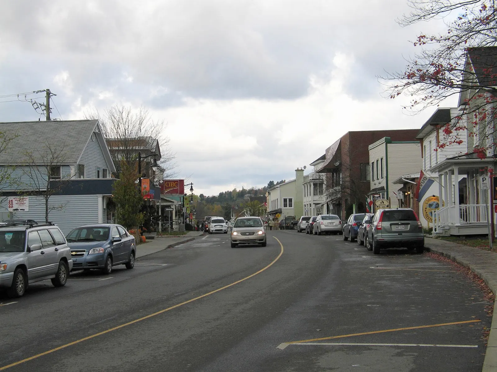 Heritage building in the village of Sutton, Quebec