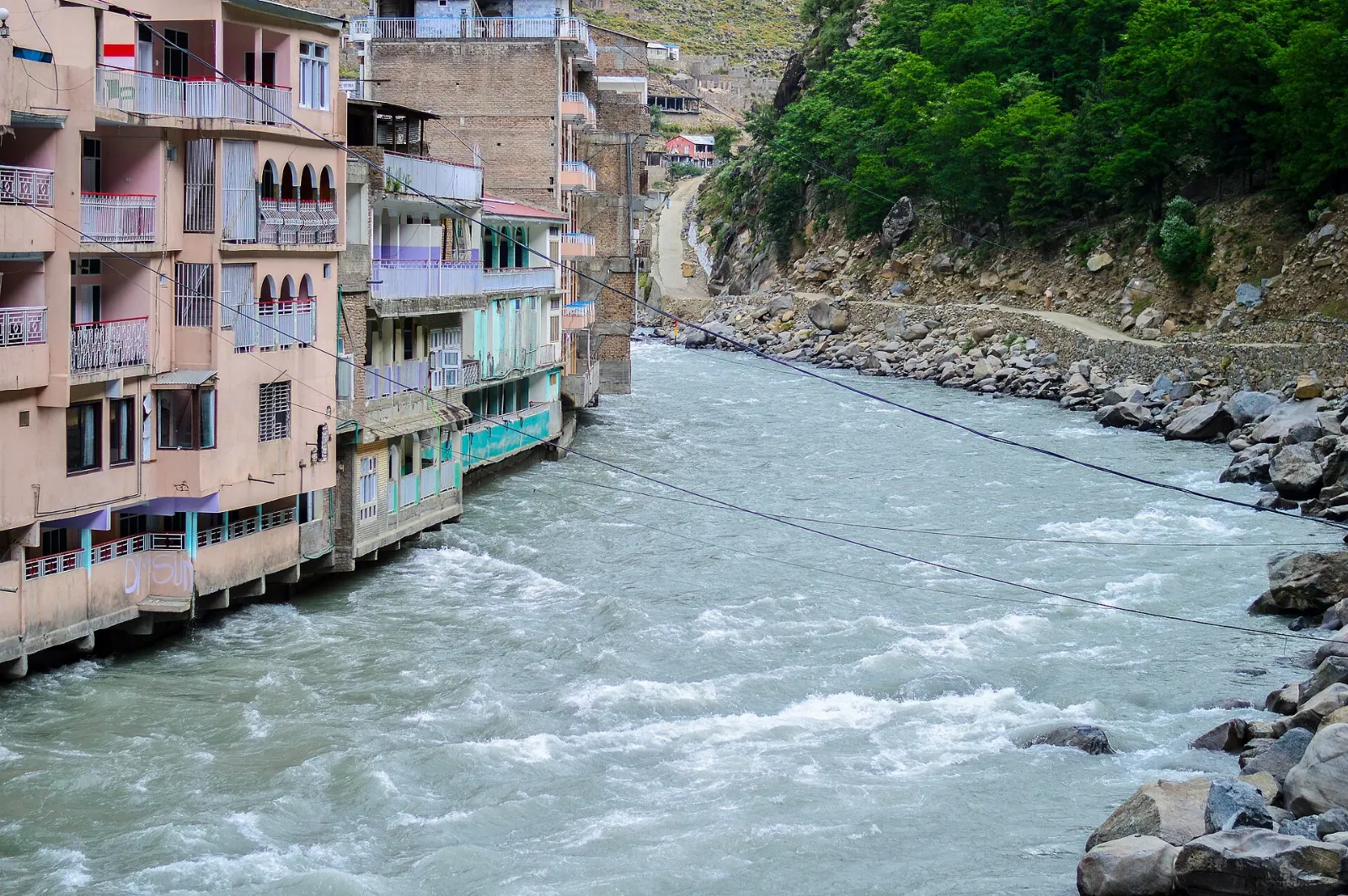 Madyan and Bahrain, Swat Valley, Pakistan