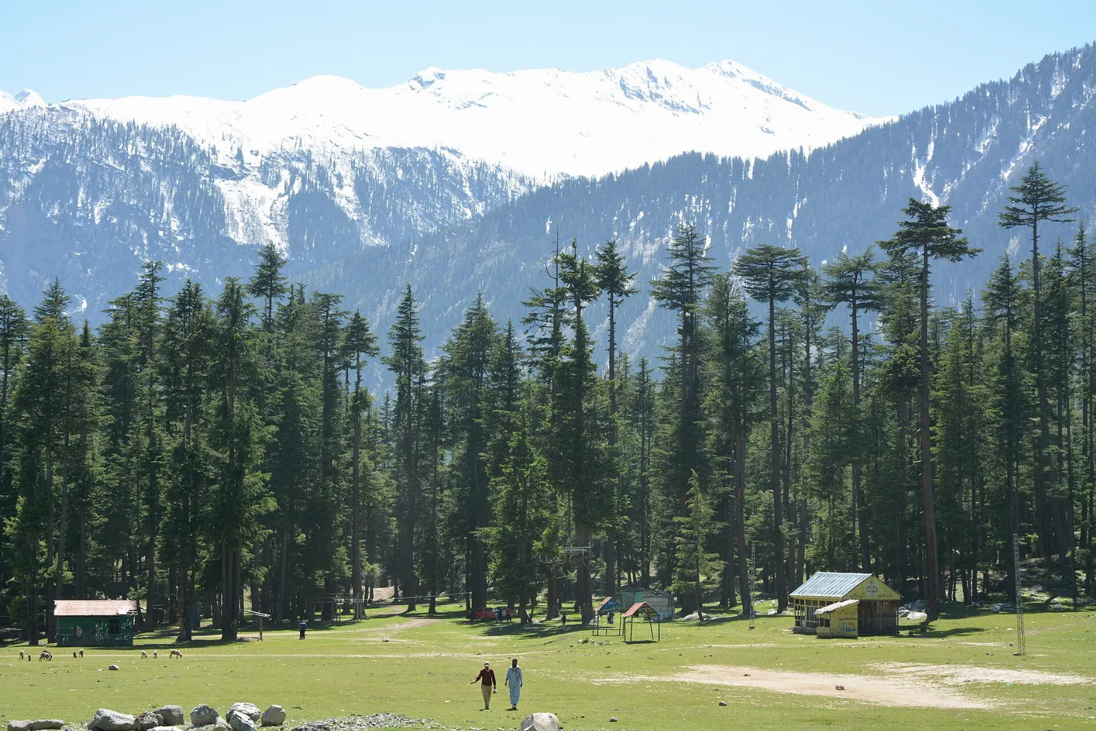 Kalam and the Ushu Forest, Swat Valley, Pakistan