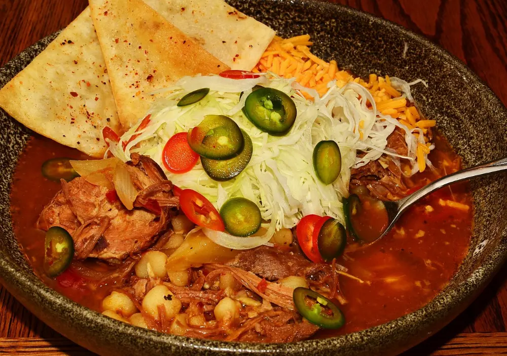 Posole in Taos, New Mexico