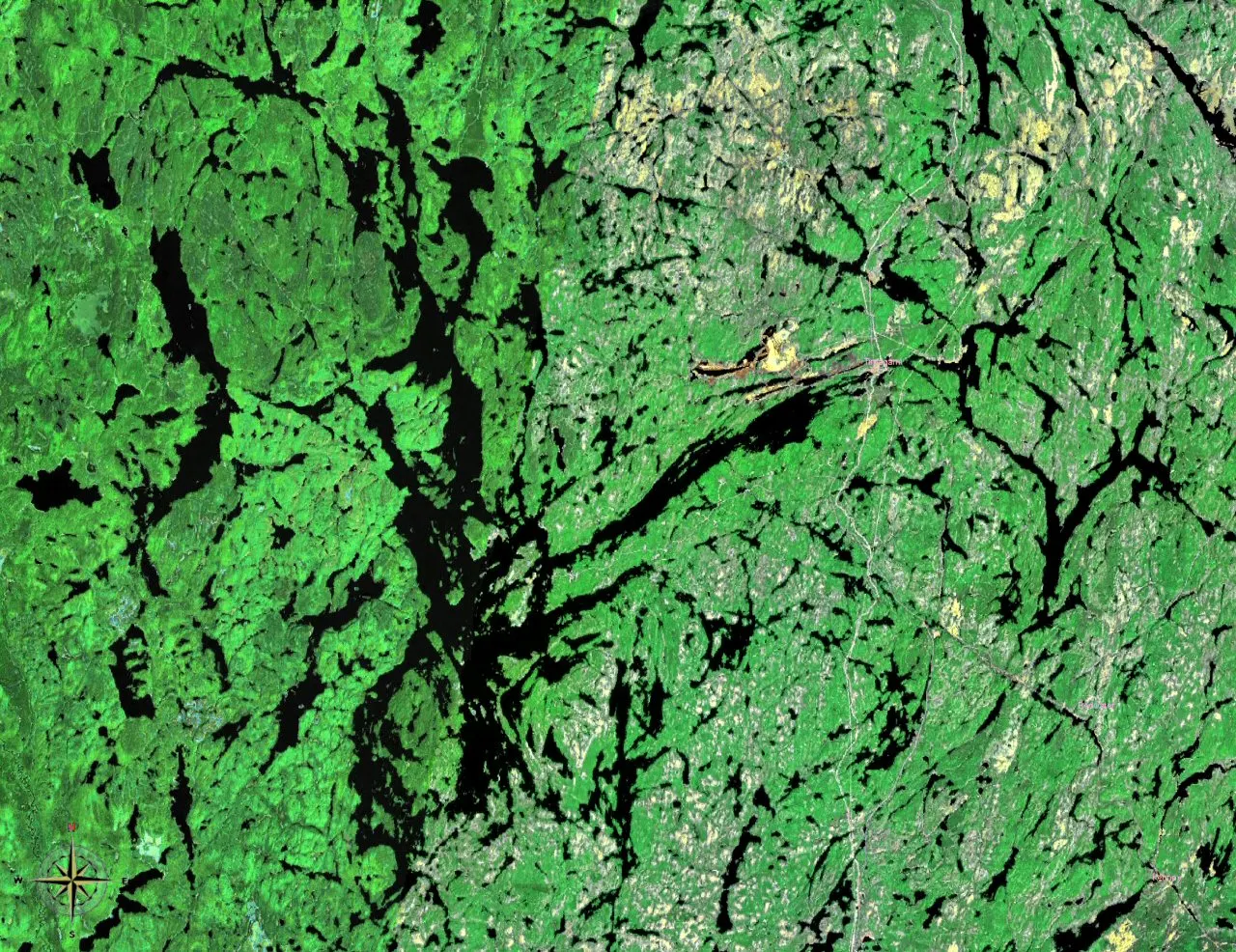 Temagami Ontario Fire Tower Old Growth Pines and Canoeing