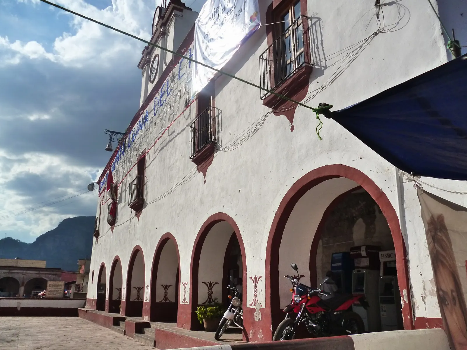 Convent and plaza in Tlayacapan, Tepoztlán, Morelos