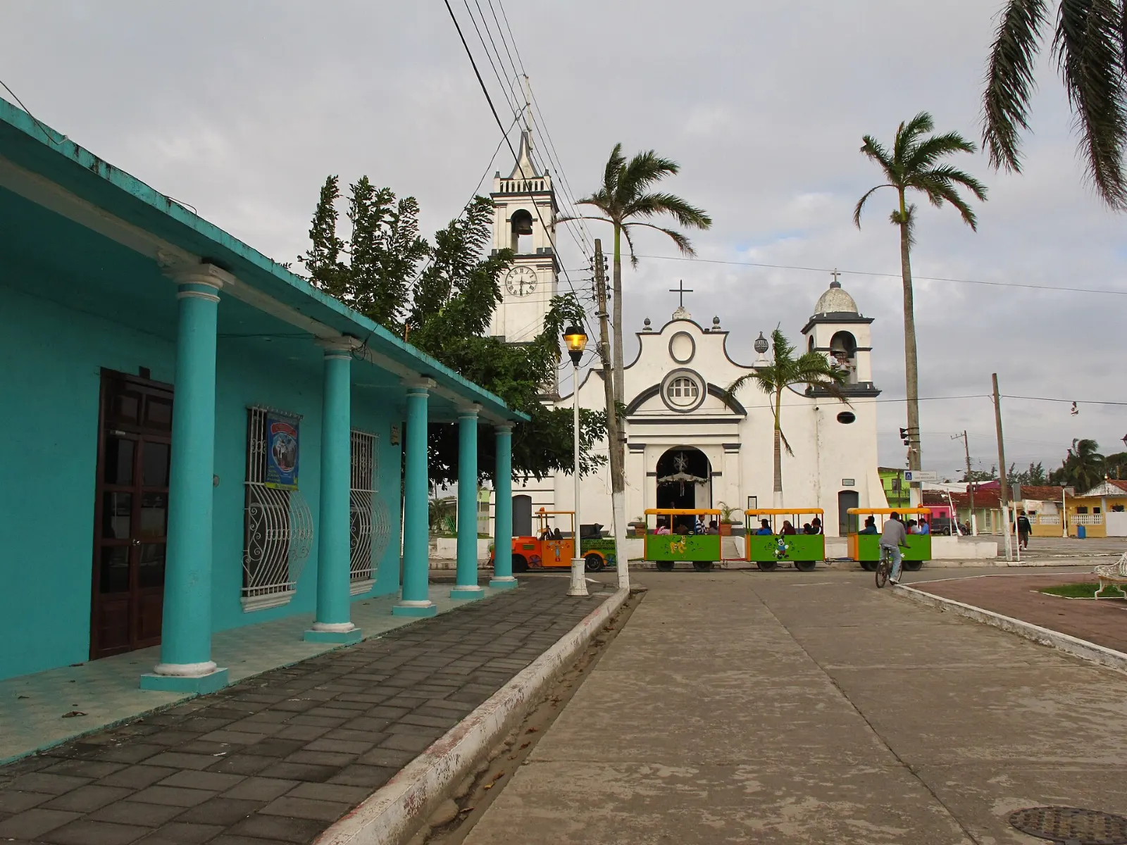 The church of San Miguel Arcángel known as San Miguelito in Tlacotalpan, Veracruz