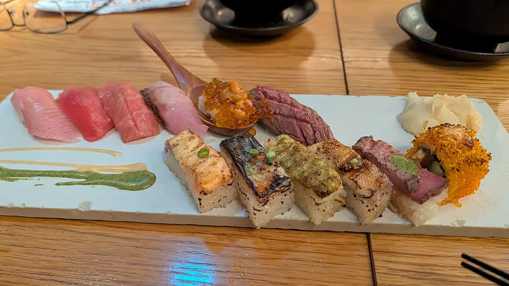 Sushi in Tokyo, Japan