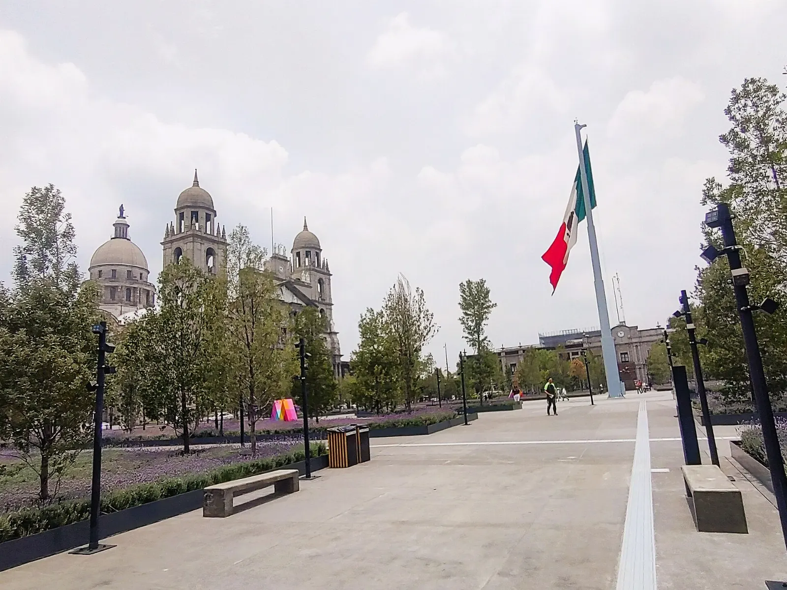 Plaza de los Mártires, the main square of Toluca, State of Mexico