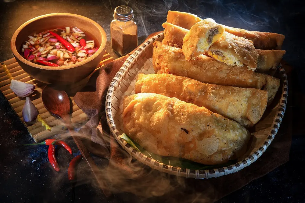 Empanada in Torres del Paine, Chile