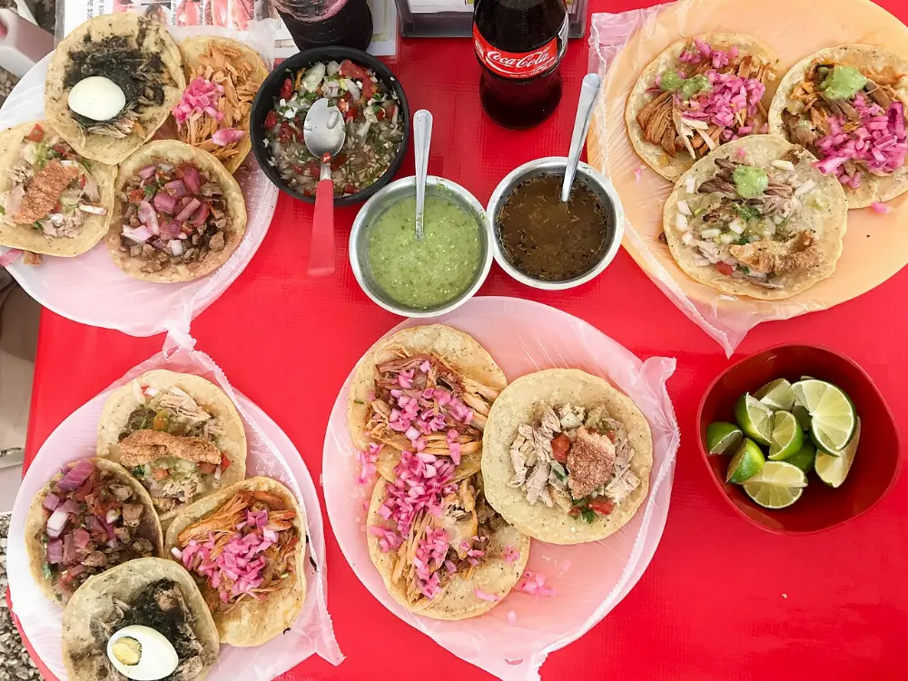 Cochinita pibil in Tulum, Mexico