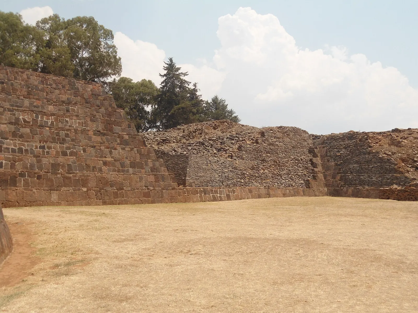 Tzintzuntzan Mexico Yácatas Pyramids and Lake Pátzcuaro