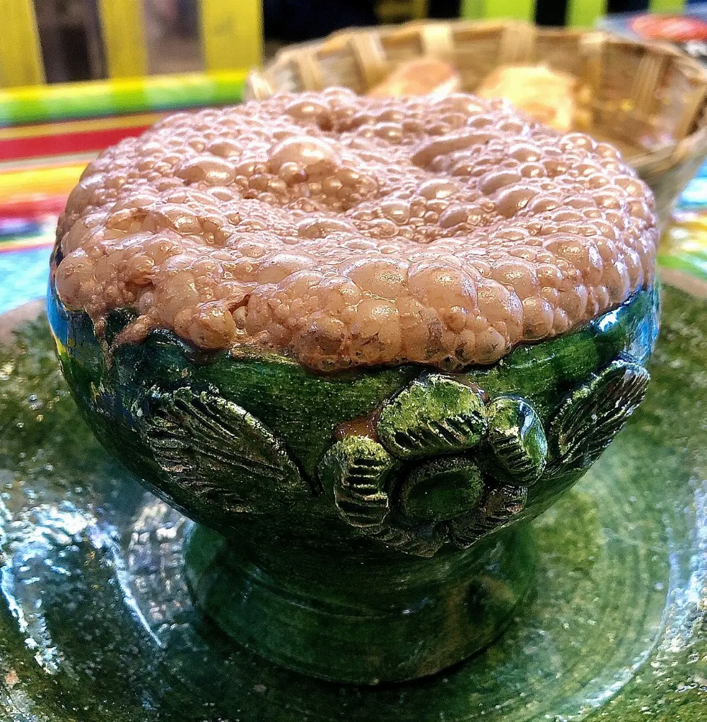 Atole in Tzintzuntzan, Michoacán