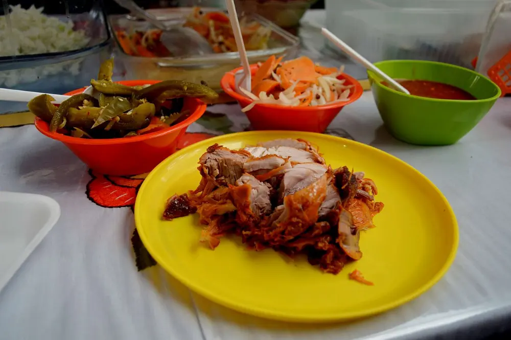 Carnitas in Uruapan, Michoacán