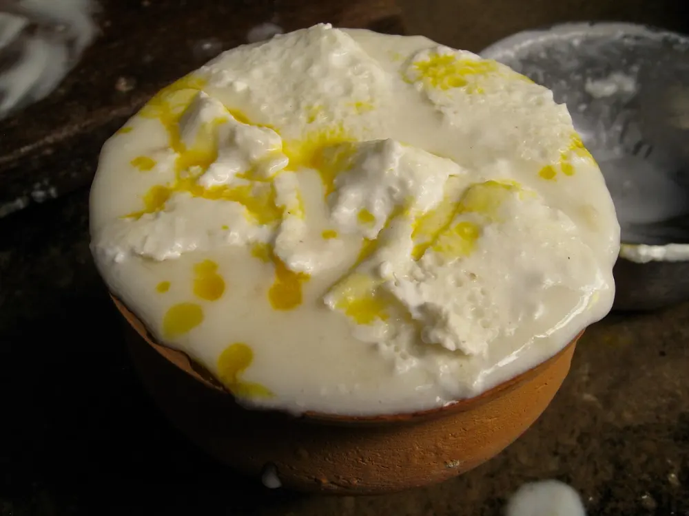 Lassi in Varanasi, India