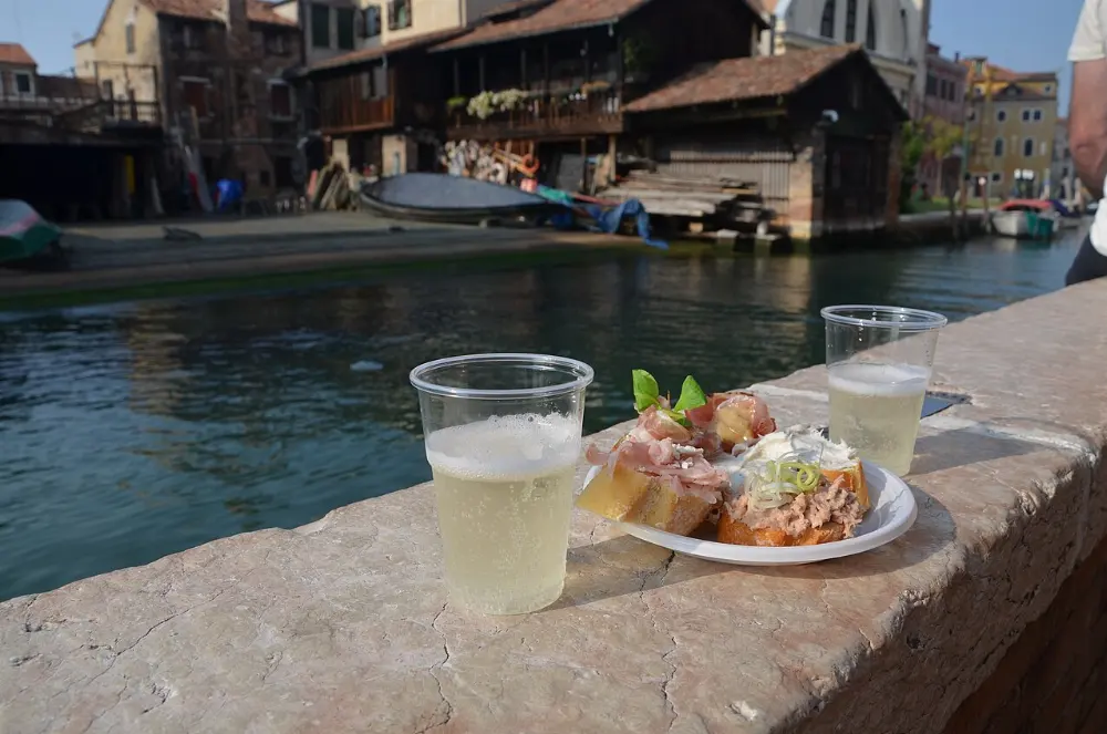 Cicchetti in Venice, Italy