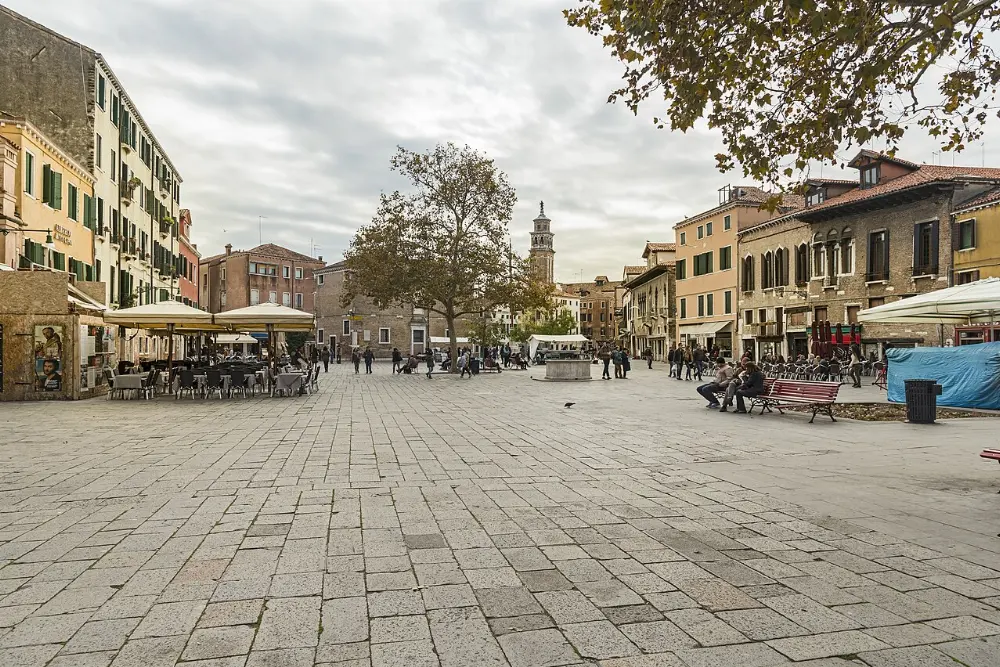 Campo Santa Margherita, Venice, Italy