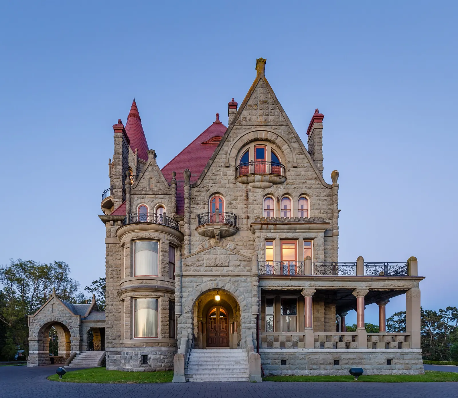 Craigdarroch Castle, a Victorian mansion in Victoria, British Columbia