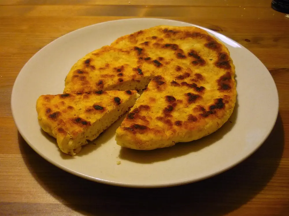 Bannock in Wanuskewin Heritage Park, Saskatchewan