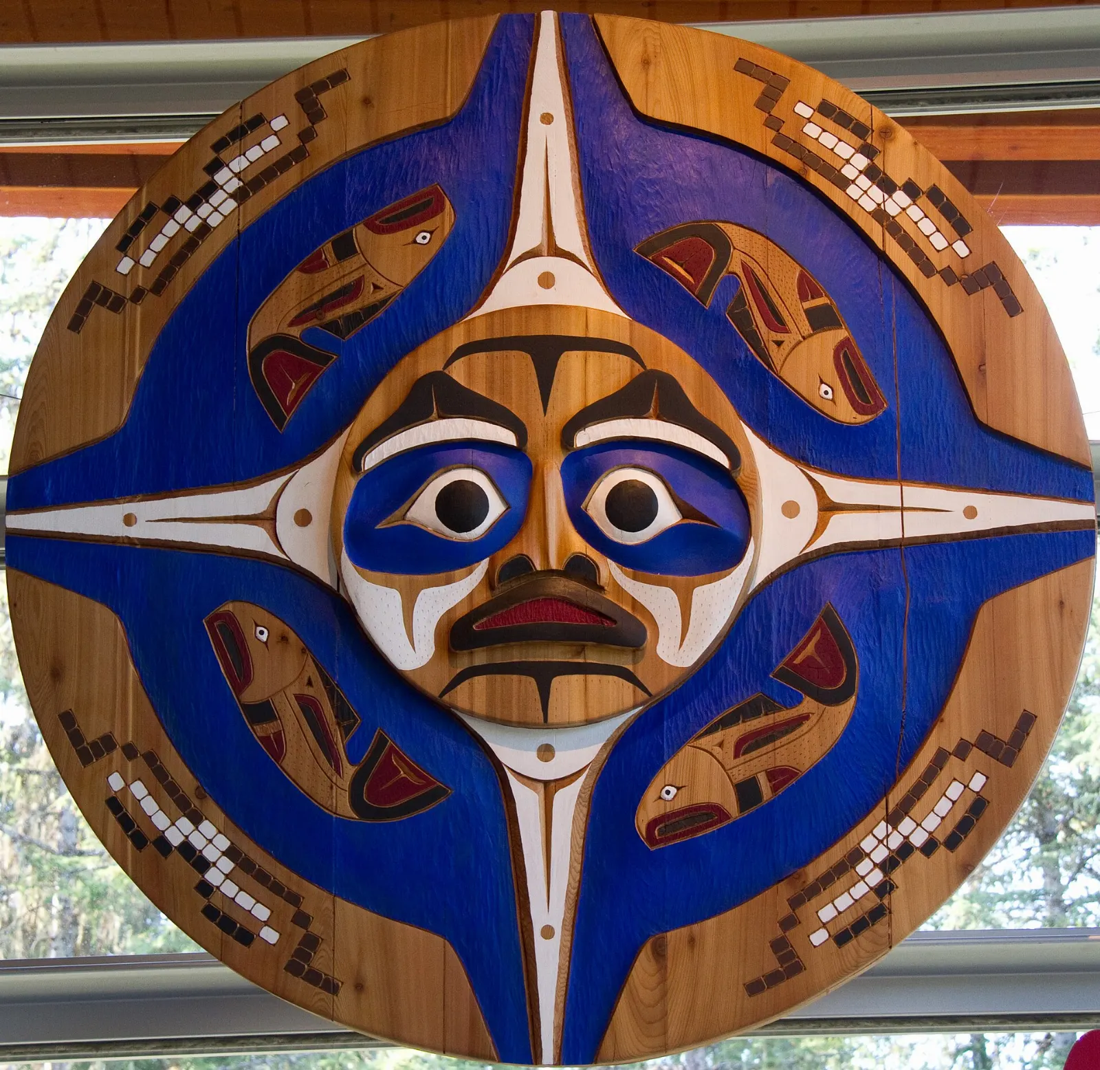 Exterior of the Squamish Lil'wat Cultural Centre in Whistler, British Columbia