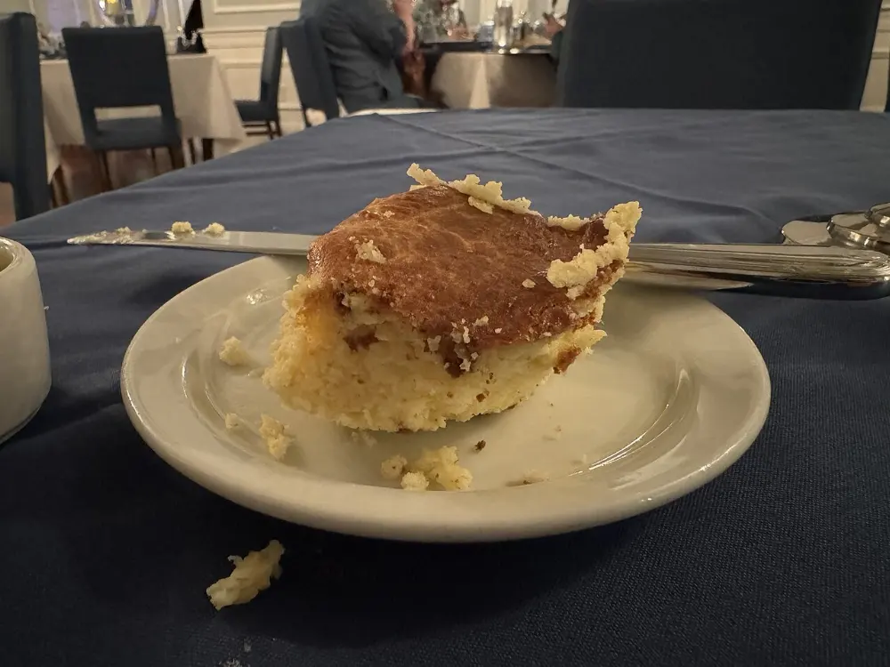Spoonbread in Williamsburg, Virginia