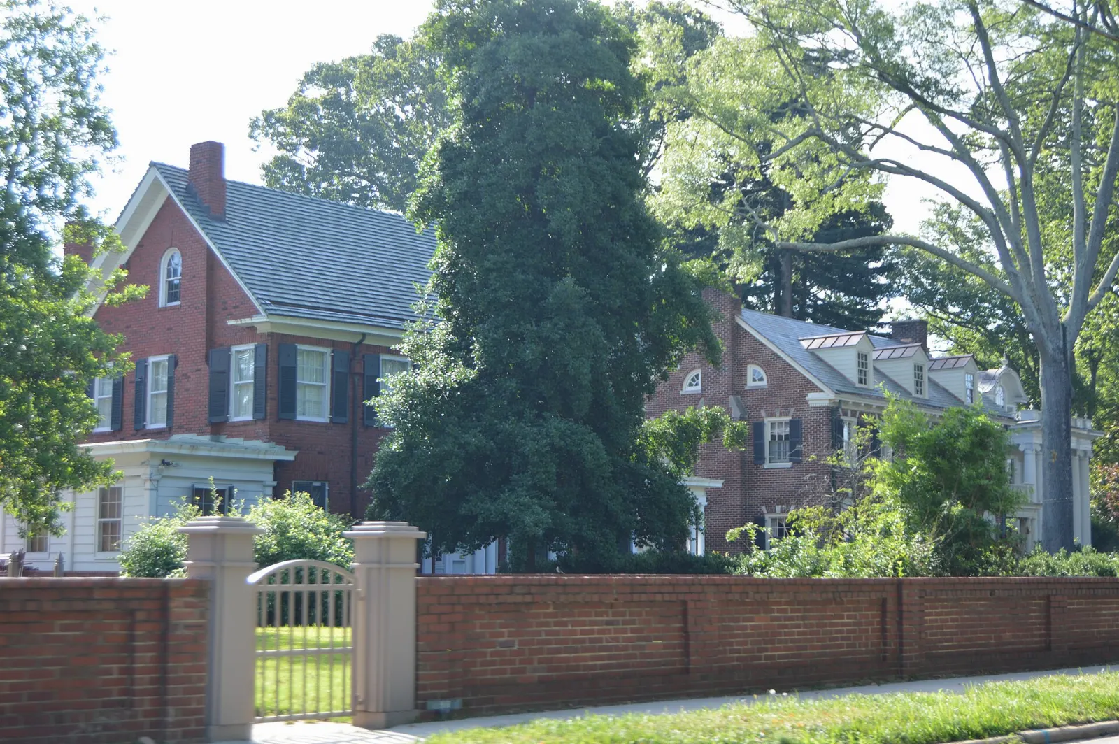 Historic homes on West Nash Street, Wilson, North Carolina