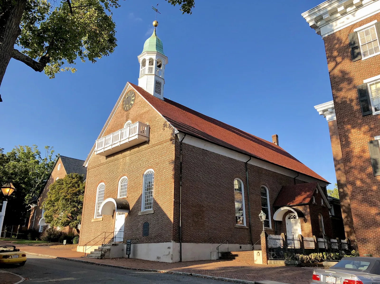 Home Moravian Church in Old Salem, Winston-Salem, North Carolina