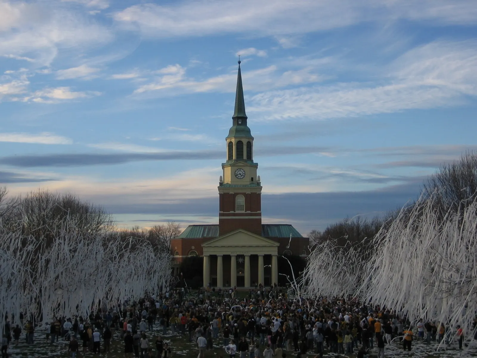 Wait Chapel at Wake Forest University, Winston-Salem, North Carolina