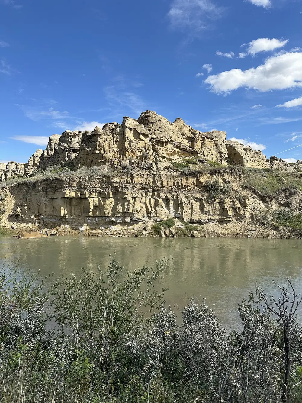 Milk River, Writing-on-Stone Provincial Park, Alberta