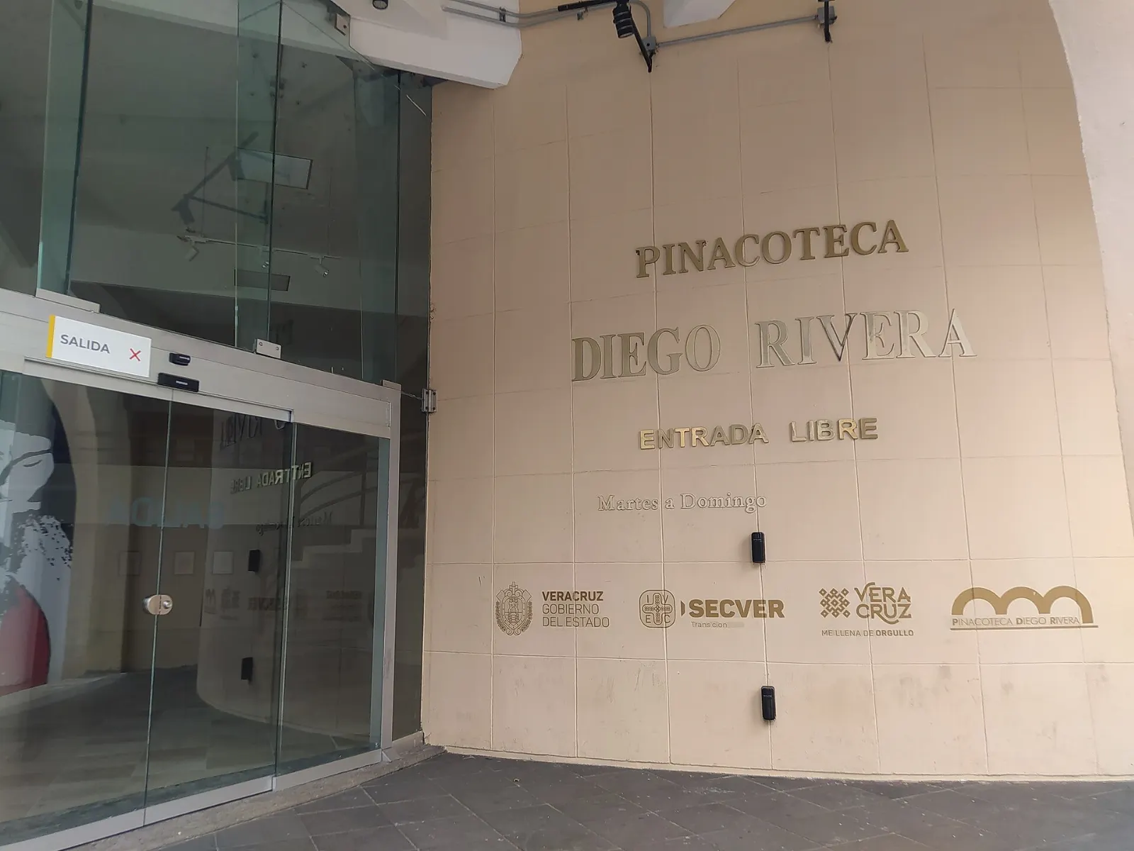 Facade of the Pinacoteca Diego Rivera in Xalapa, Veracruz