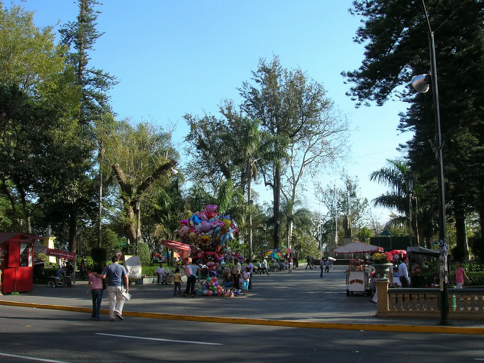 Parque Juárez in downtown Xalapa, Xico, Veracruz