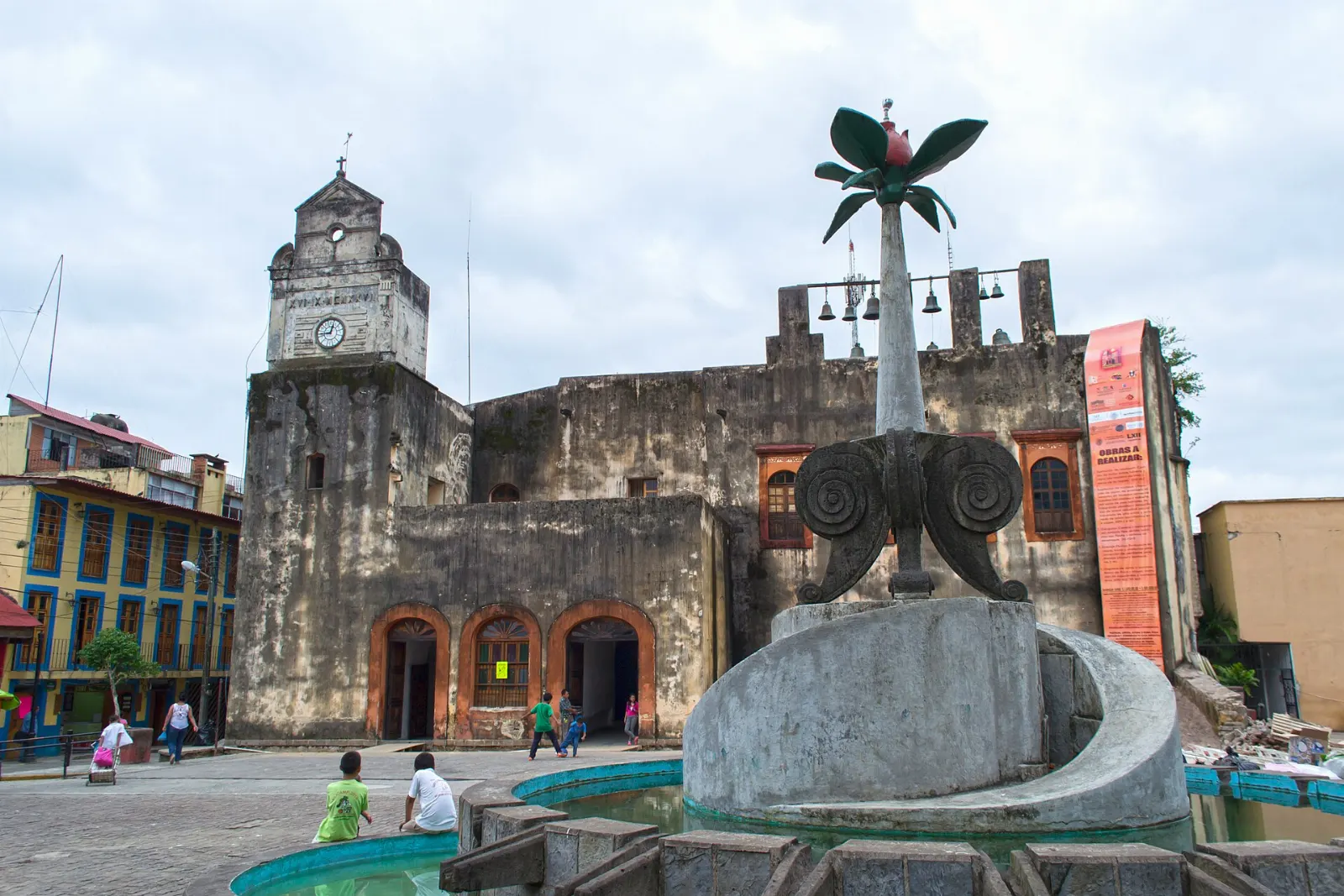 Former Augustinian convent and church in Xilitla, San Luis Potosí