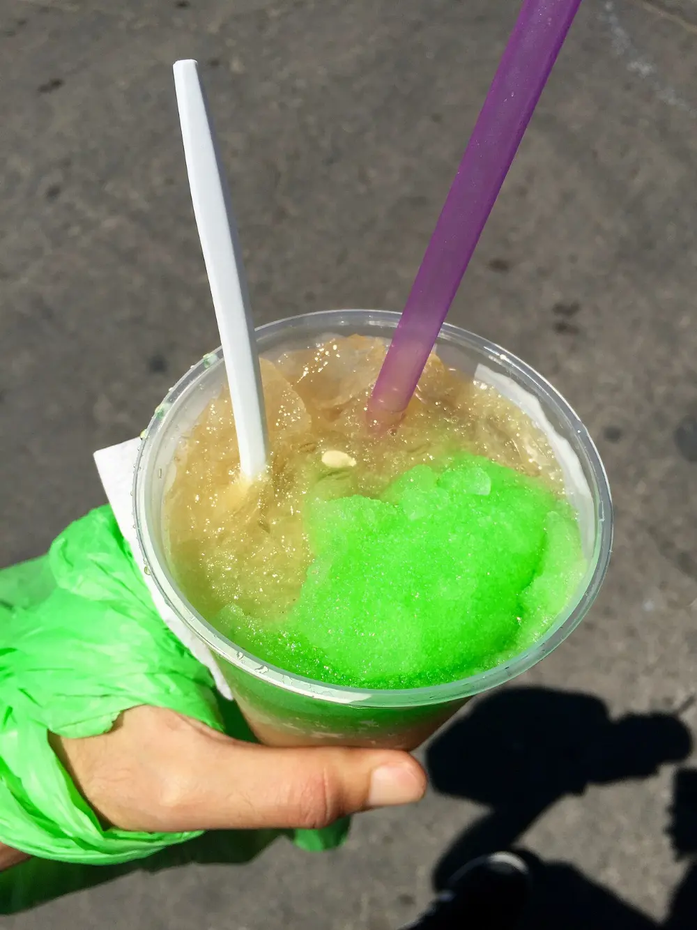 Nieve in Xochimilco, Mexico City