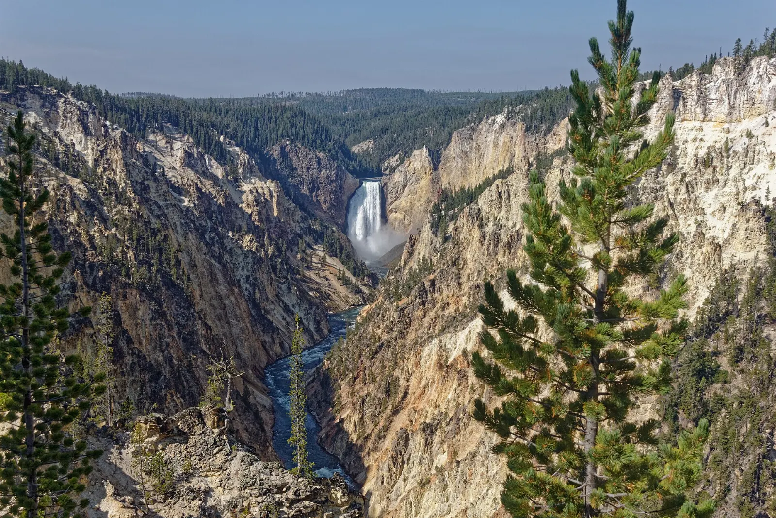 Grand Canyon of the Yellowstone, Yellowstone National Park, Wyoming, United States