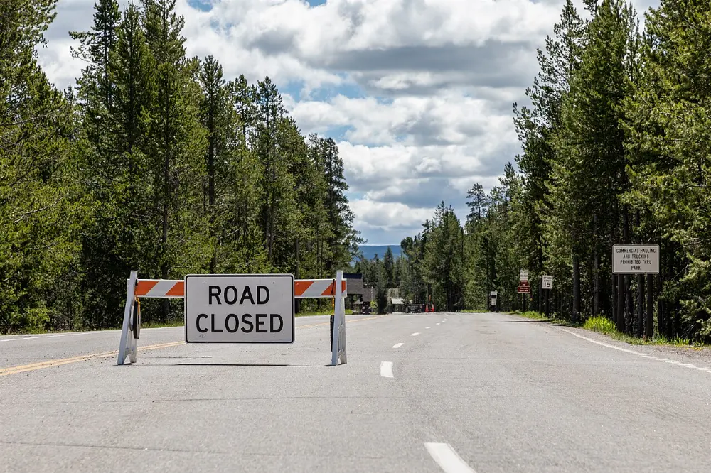 West Entrance, Yellowstone National Park, Wyoming