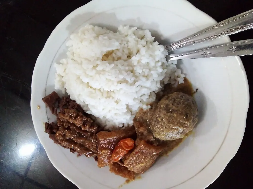 Gudeg in Yogyakarta, Indonesia