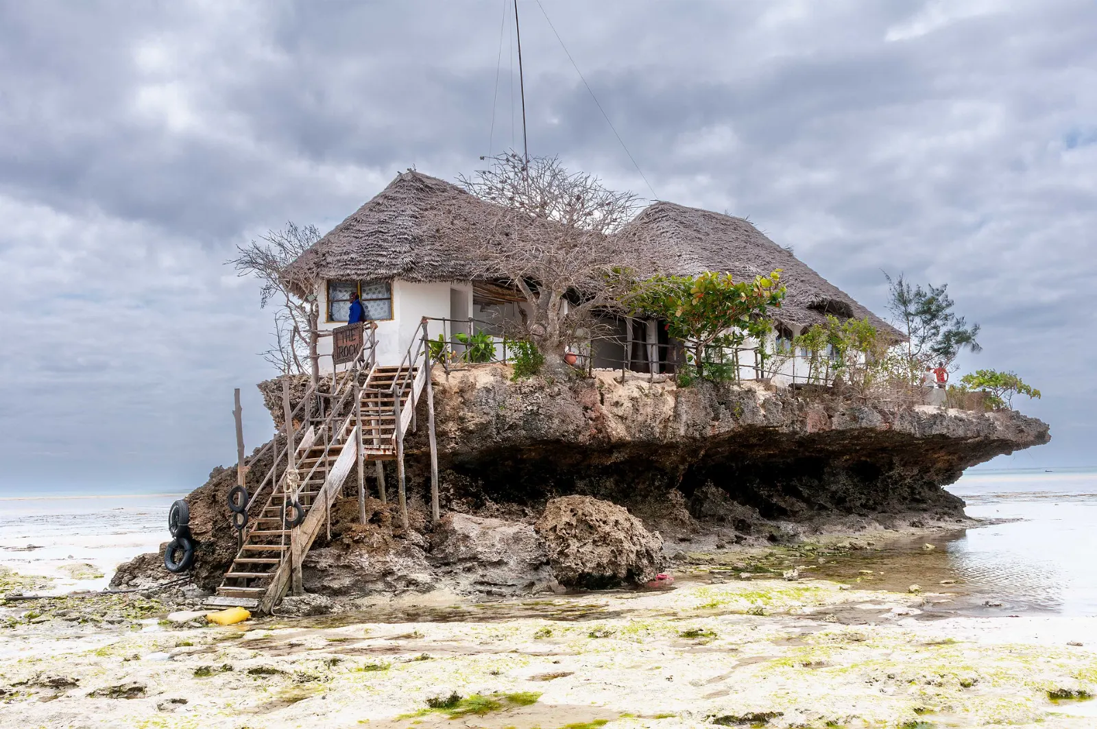 Michamvi peninsula and The Rock, Zanzibar, Tanzania