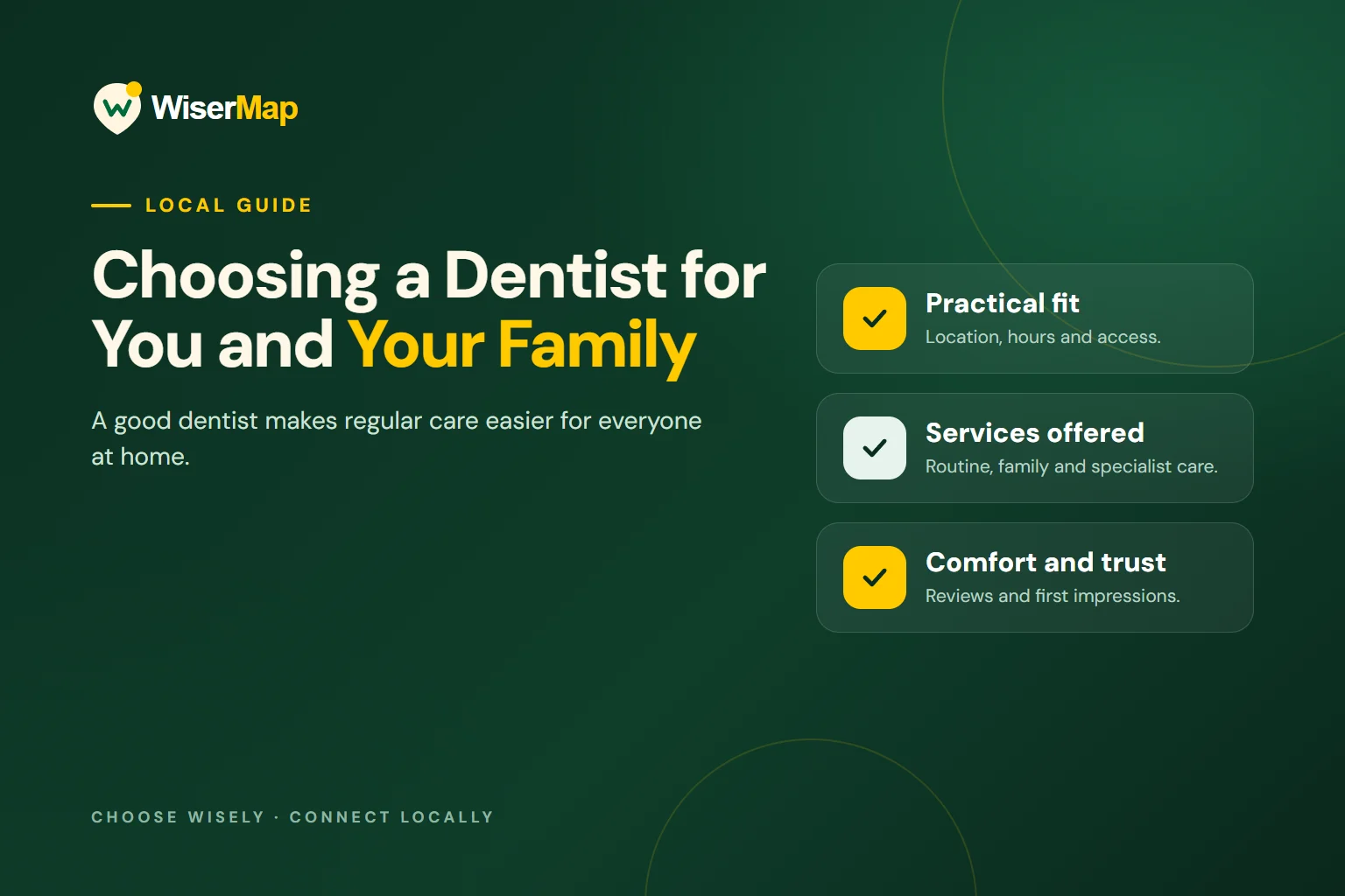 Choosing a Dentist for You and Your Family