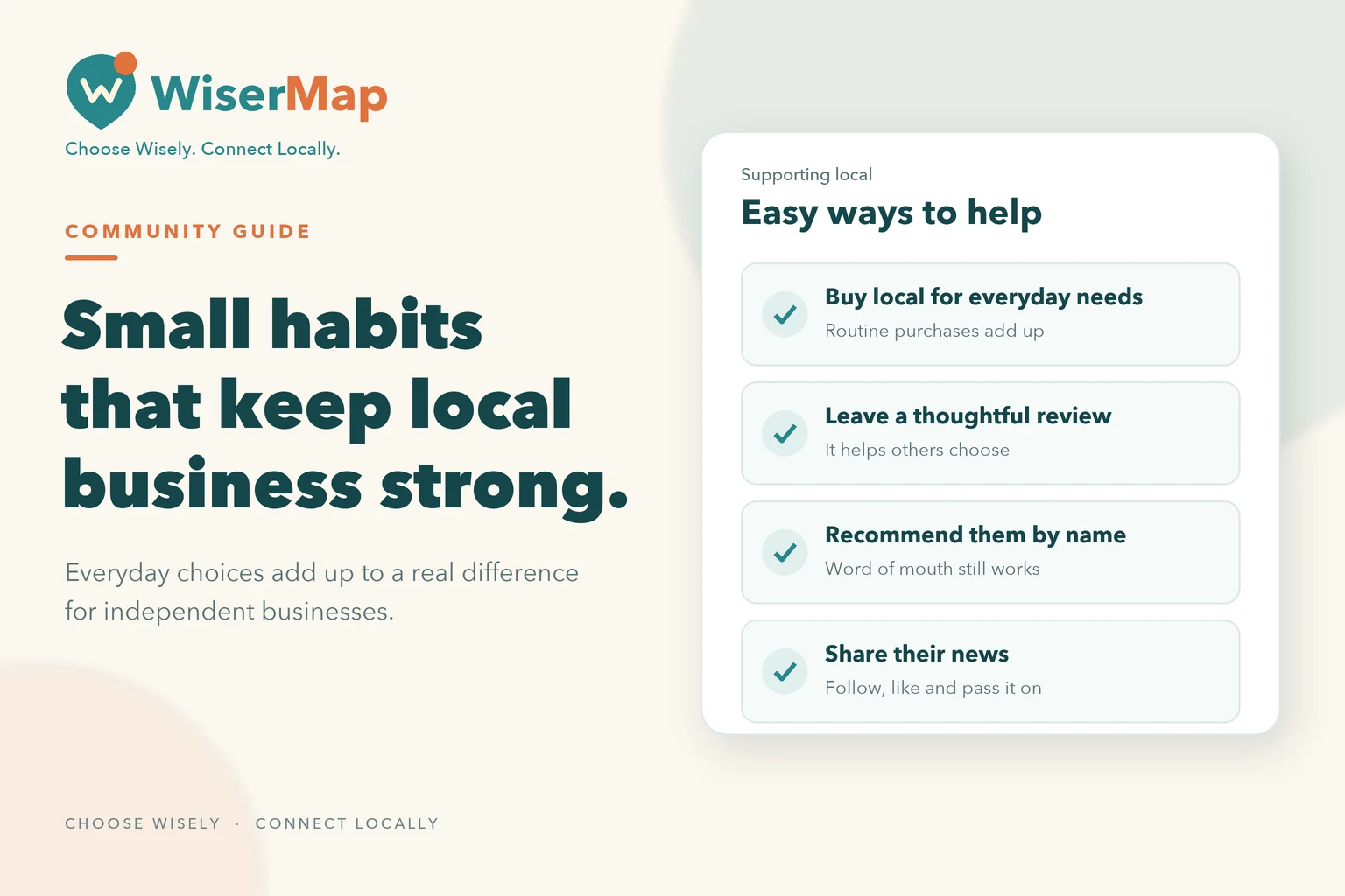 Everyday Ways to Support Local Businesses
