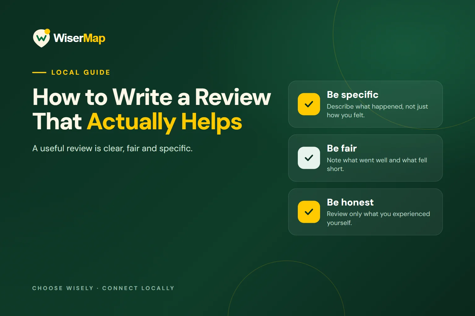 How to Write a Review That Actually Helps
