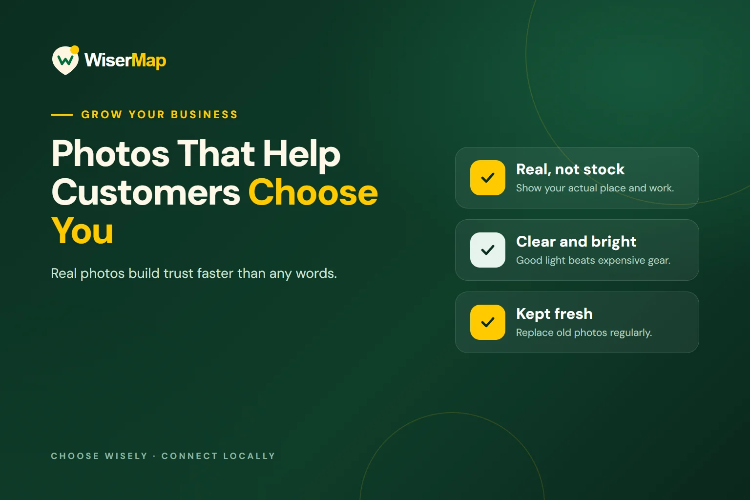 Photos That Help Customers Choose You