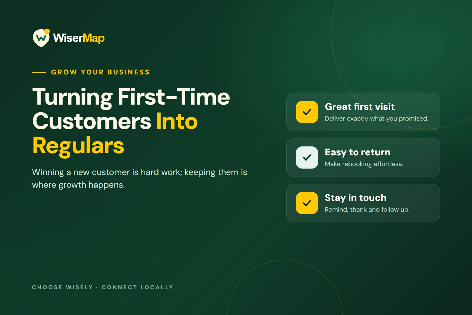 Turning First-Time Customers Into Regulars