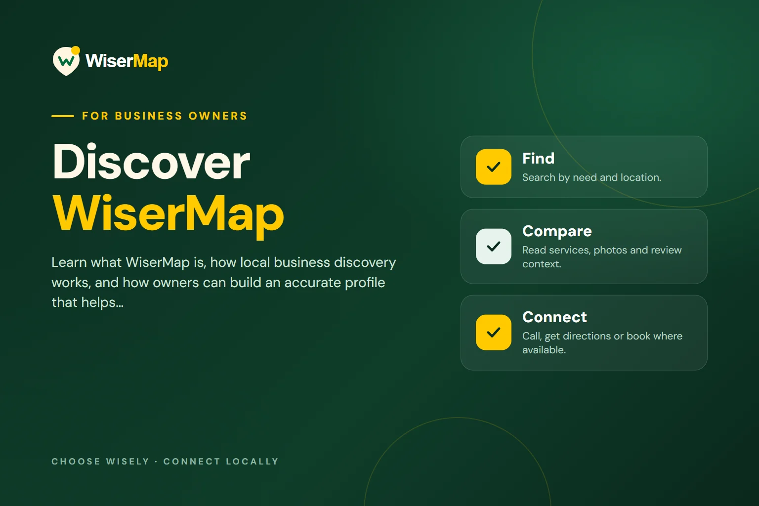 Discover WiserMap