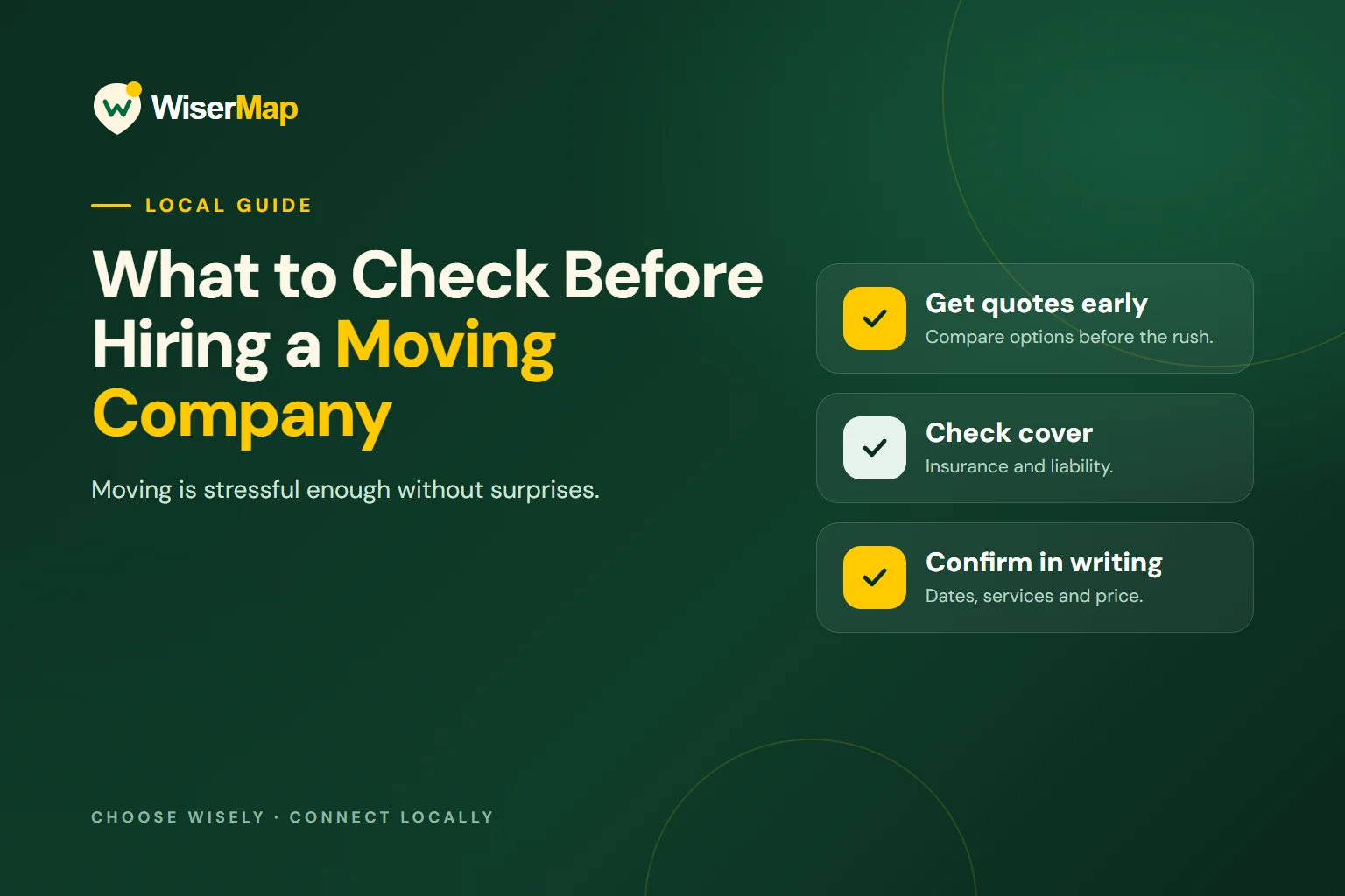 What to Check Before Hiring a Moving Company