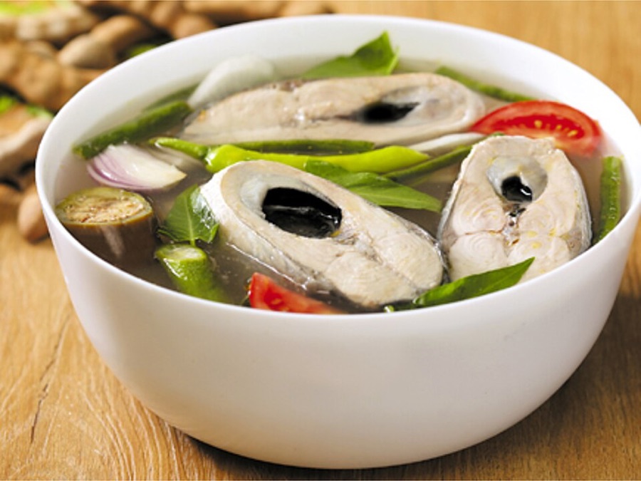 Sinigang, a local dish of Manila