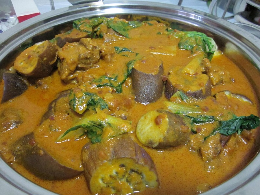 Kare-kare, a local dish of Manila