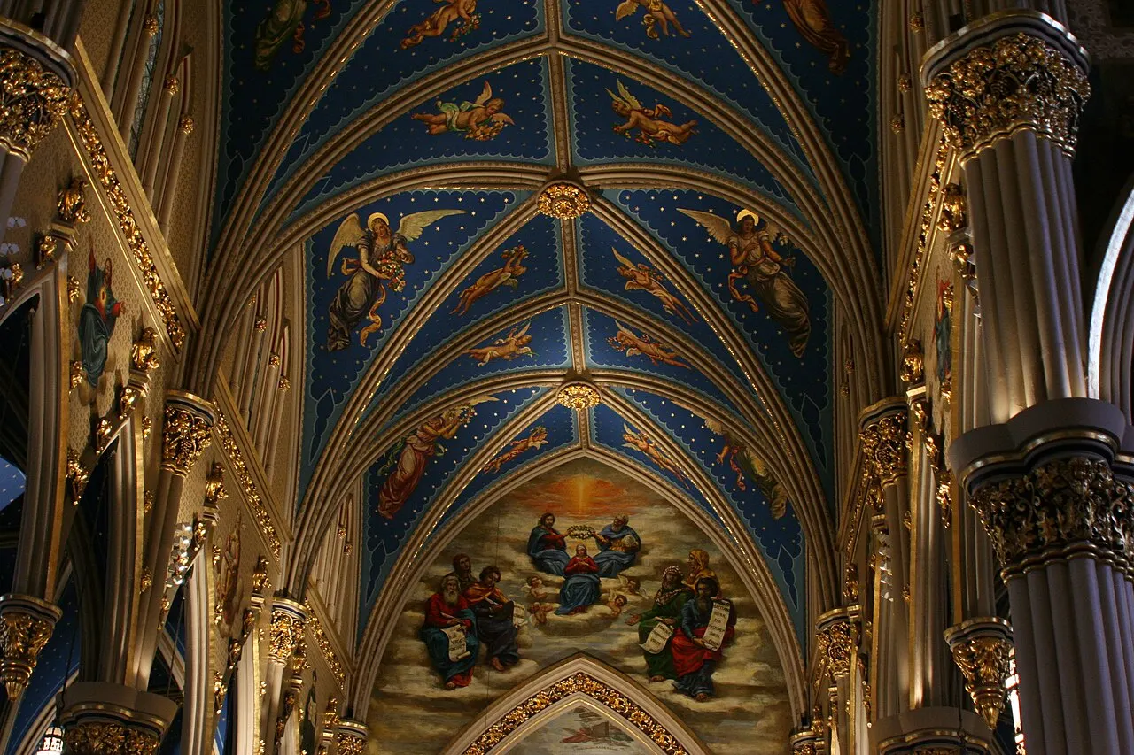 Basilica of the Sacred Heart Notre Dame, South Bend, Indiana, United States