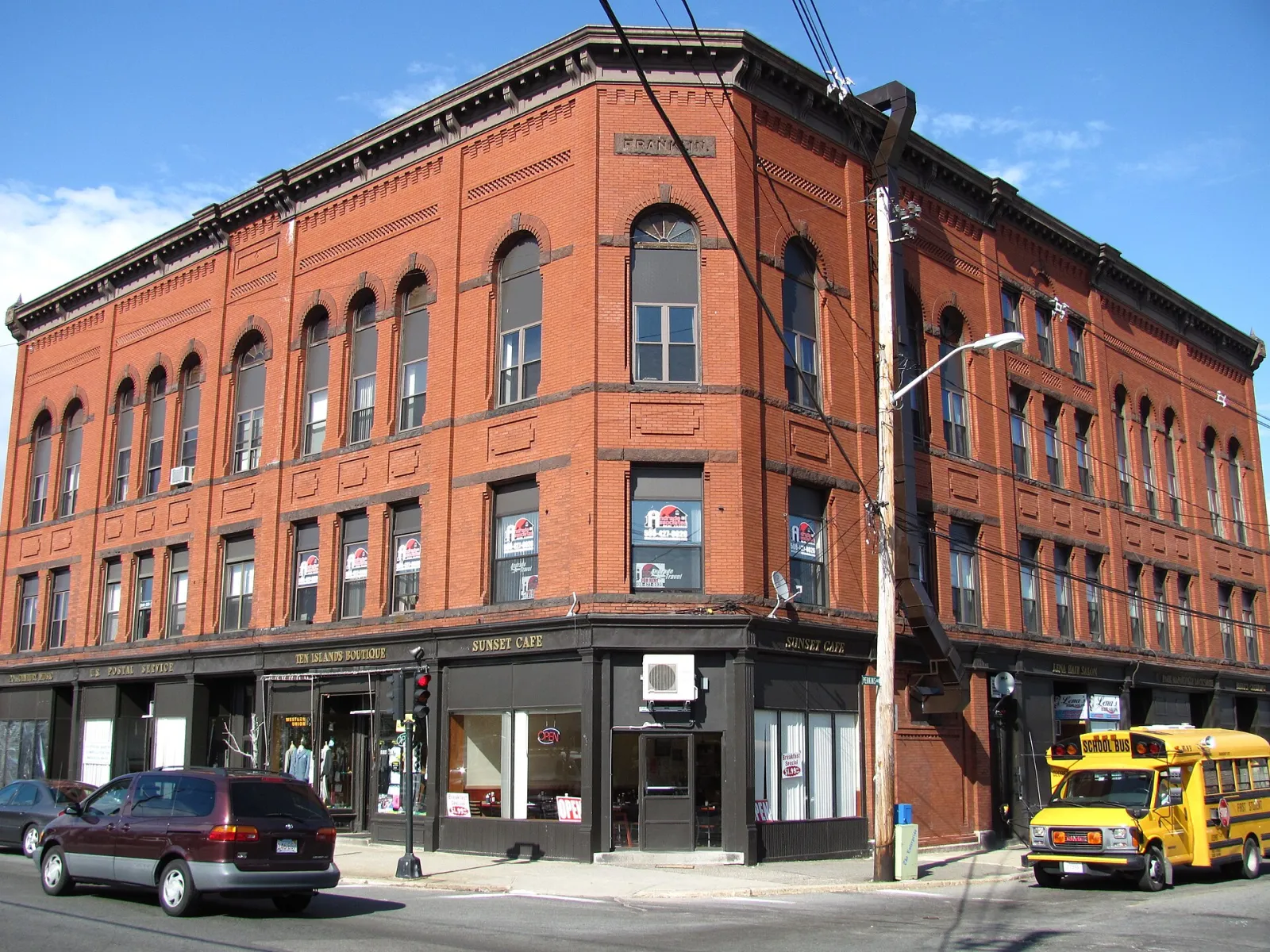 Franklin Block, Brockton, Massachusetts, United States