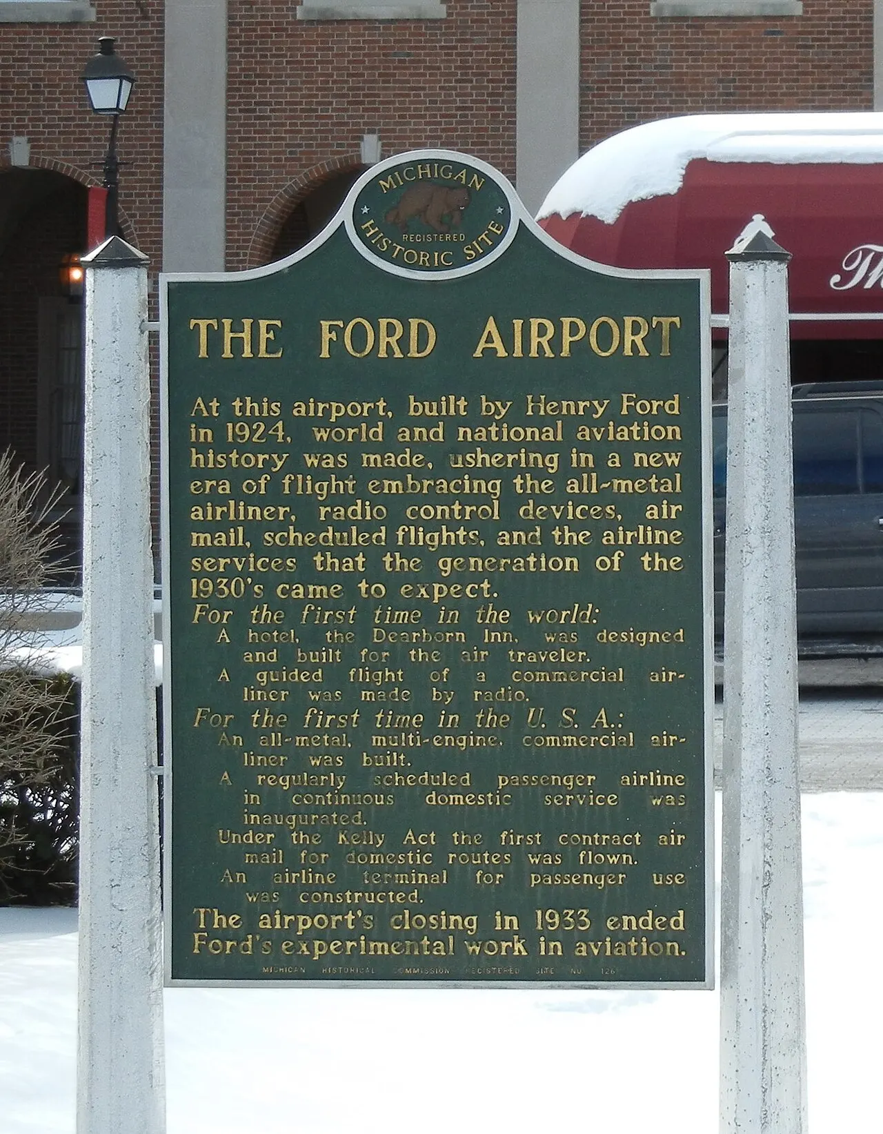 The Dearborn Inn, Dearborn, Michigan, United States