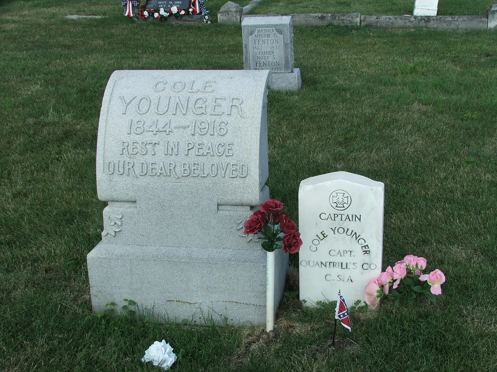 Cole Younger's Grave, Lee's Summit, Missouri, United States