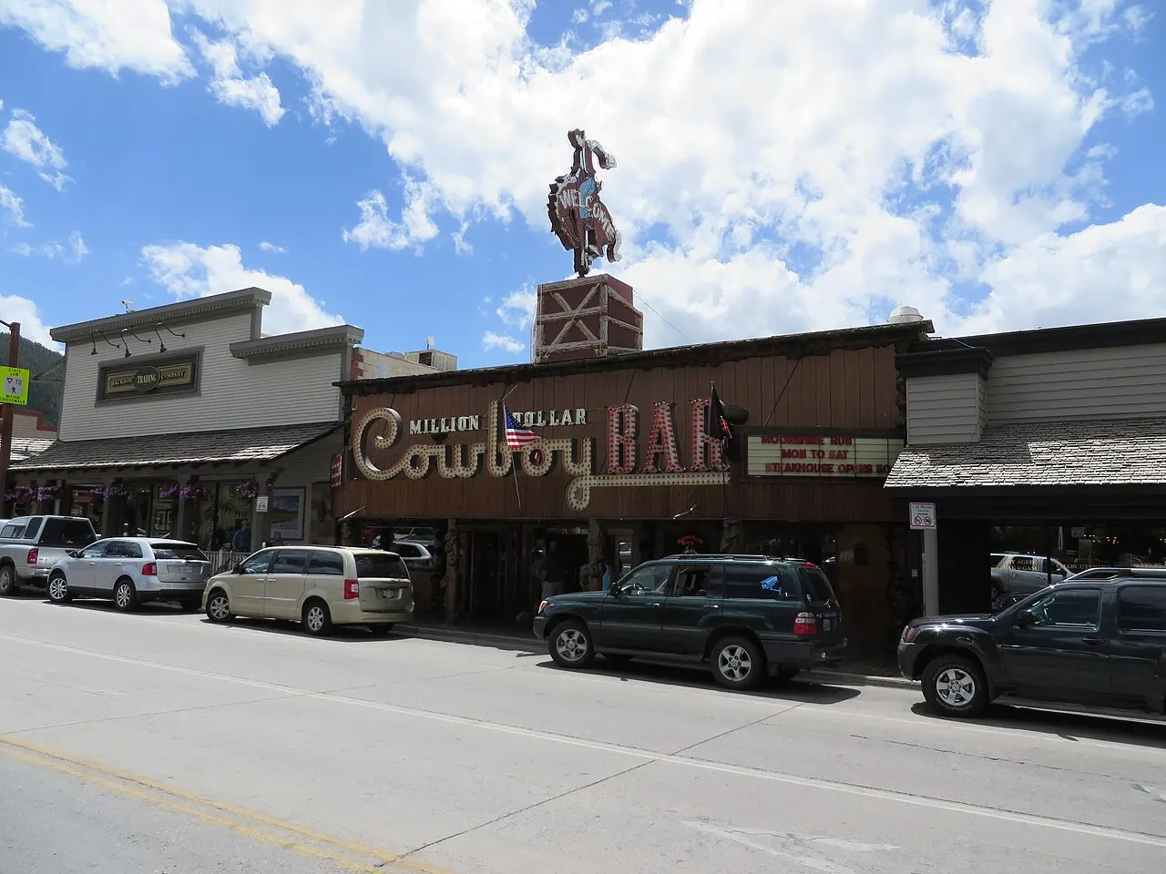 Million Dollar Cowboy Bar, Jackson Hole, Wyoming, United States