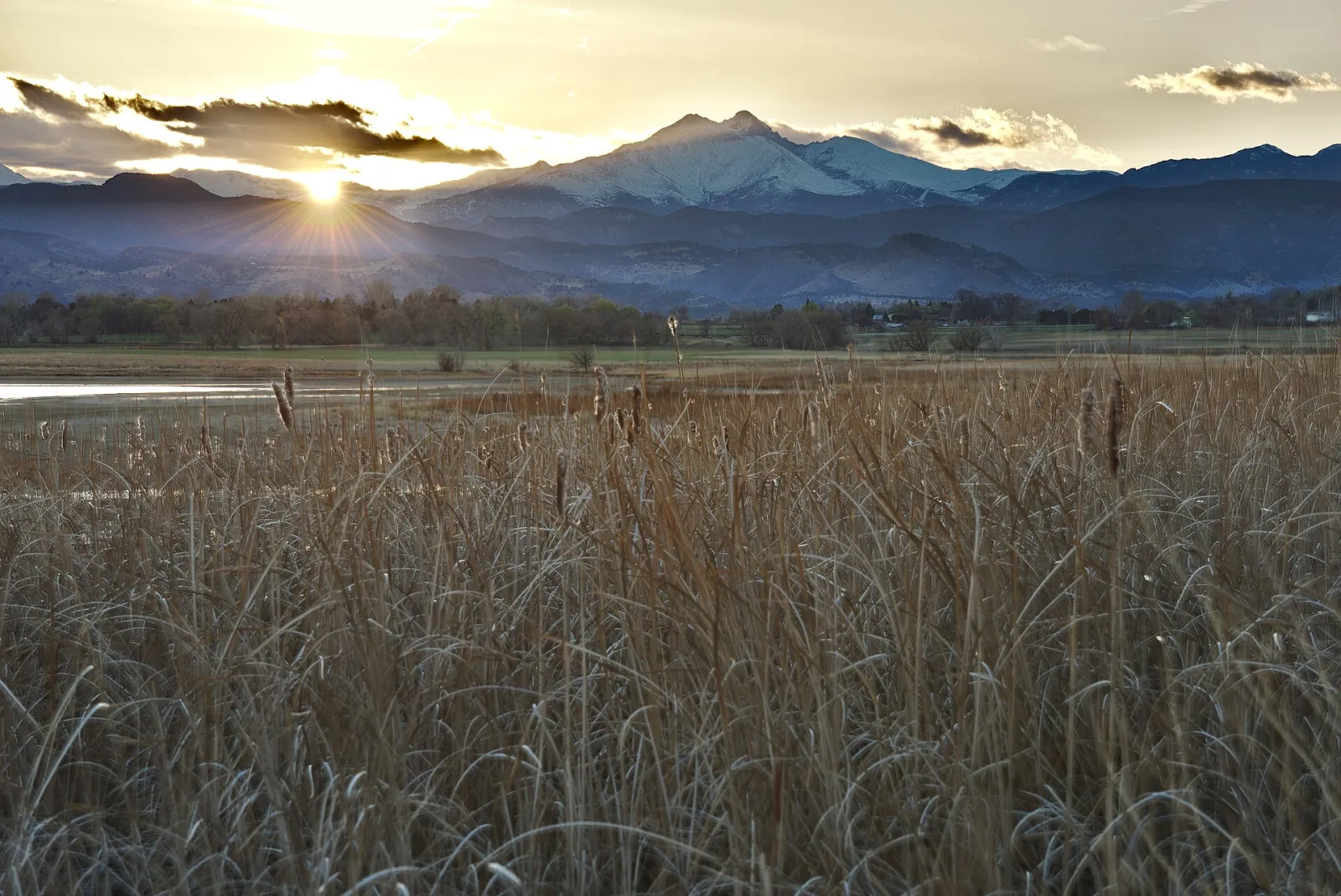 McIntosh Lake Sunset, Longmont, Colorado, United States
