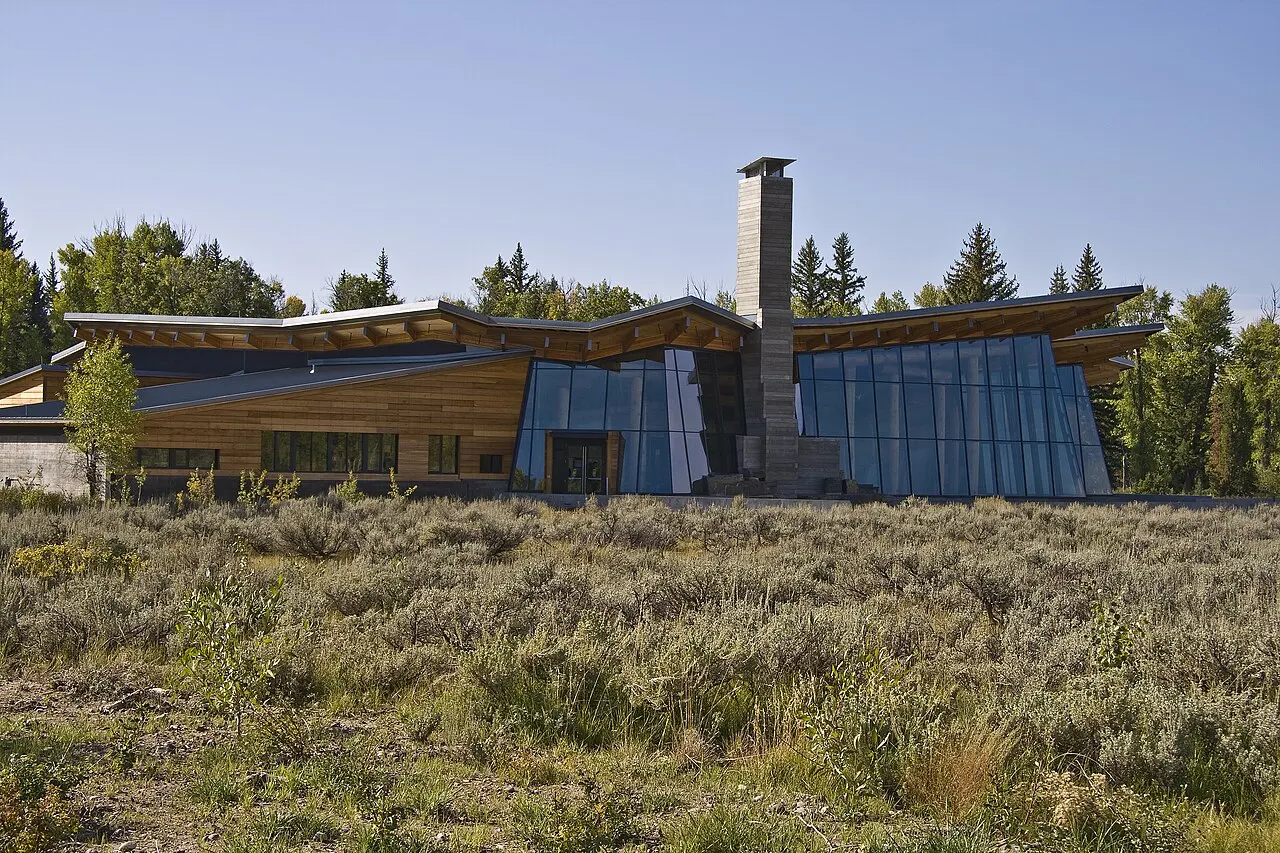 Craig Thomas Discovery and Visitor Center, Grand Teton National Park, Wyoming, United States
