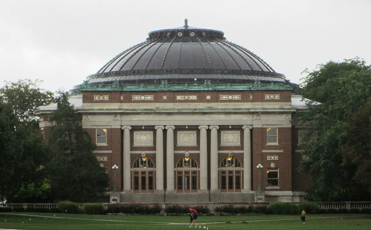 University of Illinois Main Quad, Champaign, Illinois, United States
